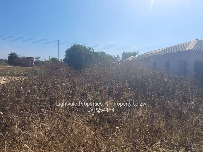 Vacant stand in Glen View Extension  (Sole Mandate)