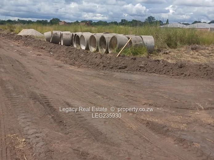 Waterfalls prospect serviced stands with Tarred Roads,Sewer Line and ZESA.