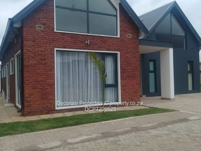 Spacious 4-Bedroom Double- storey Home with Borehole in Borrowdale for Rent!