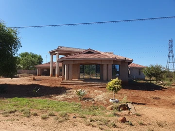 An immaculate newly built incomplete house