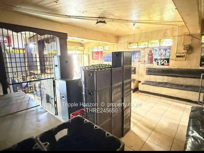 Secured Budiriro Shop  - Tiled Floor, Storage & WC