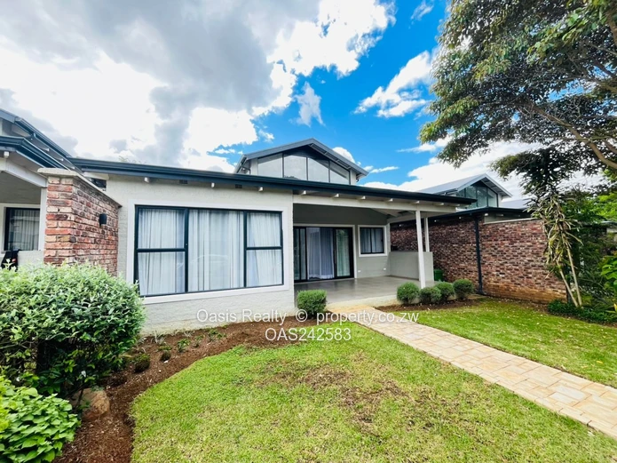 Secure 3-Bedroom Townhouse for Rent – Borrowdale Brooke Golf Estate