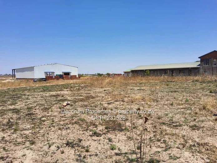 1200m² Industrial land in Damofalls.