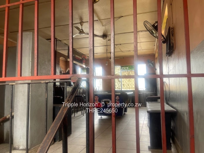 Secured Budiriro Shop  - Tiled Floor, Storage & WC