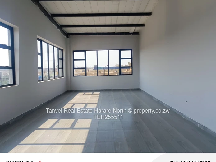 Available for letting in Southlea Park, close to the tollgate are shops ranging from $500usd  