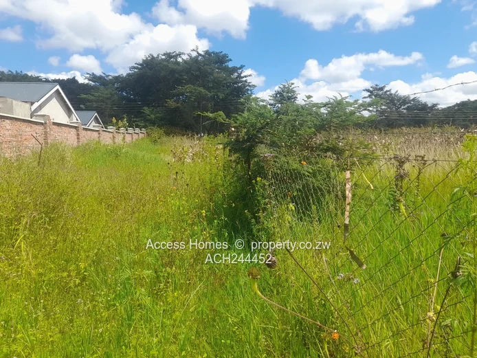 Along  Chishawasha Road