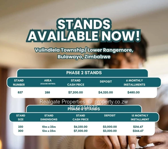 Vulindlela Stands 250Sqm And 300Sqm (Lower Rangemore) 