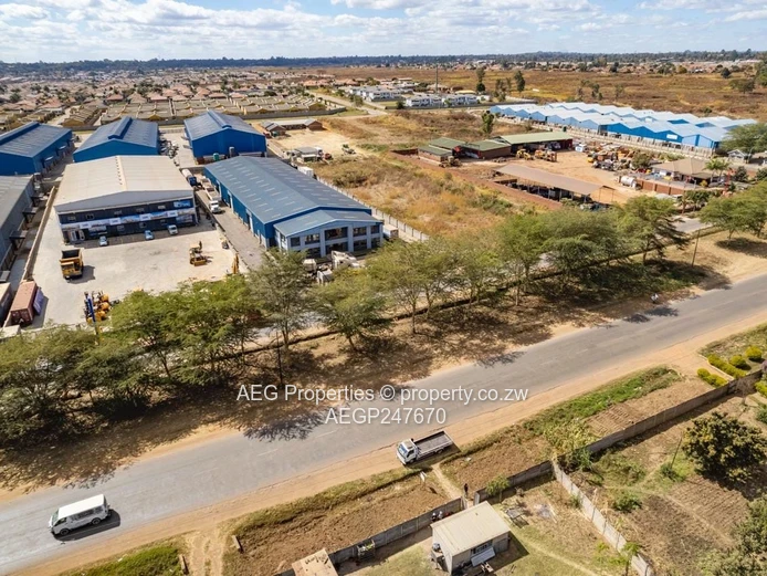 Madokero 2,400m² Warehouse/Factory — Two-storey offices, Borehole
