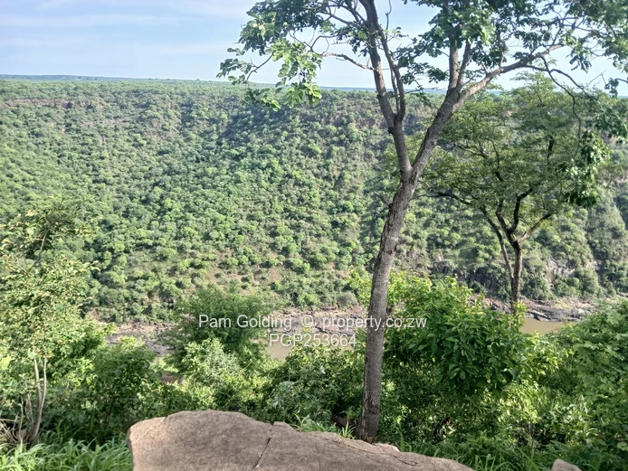40,000 SQM of raw, breathtaking beauty overlooking the mighty Zambezi Gorge ! 