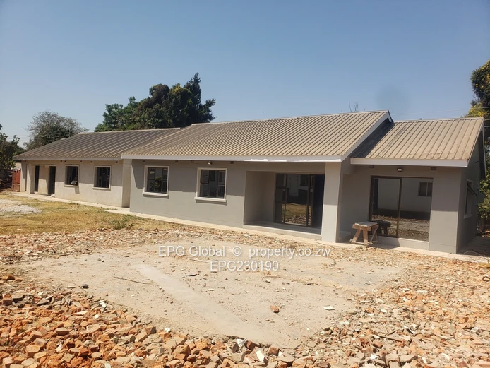 Solid newly  constructed two sets of cottages available to let.  