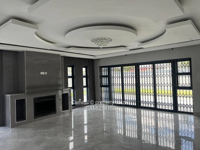 Highlands close to highland park brand new 4 bed main en-suite with prolific borehole 