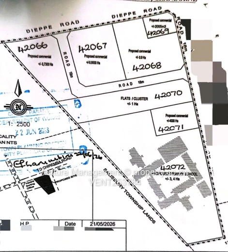 Prime Mixed-Use Development Land – Dieppe Road, Harare
