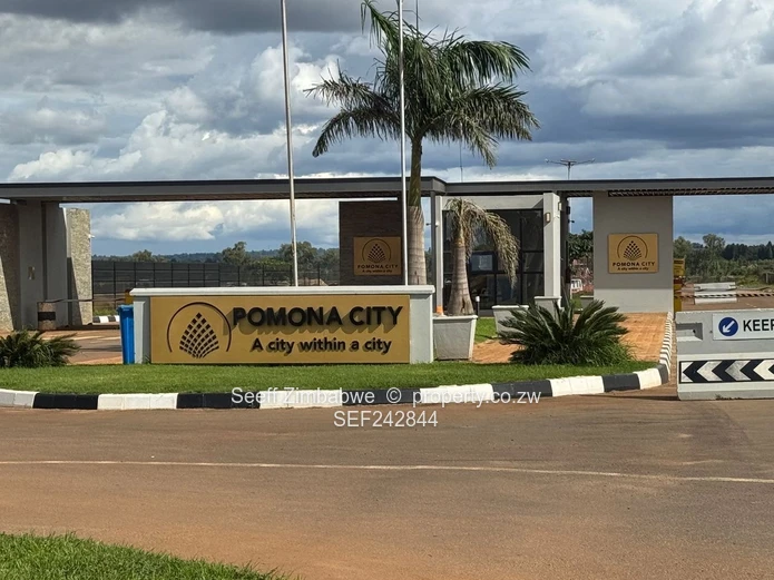 Pomona City Corner Stand with Tarred Road & Gated Entrance (Sole Mandate)