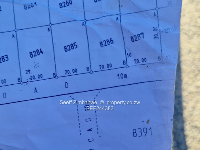 Tawona Gardens Residential Stand in Ruwa (Sole Mandate)