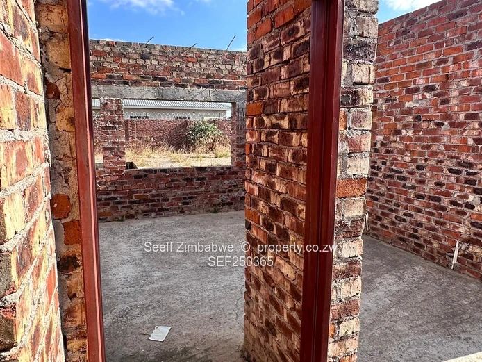 Unfinished 5-Bed Brick Shell on 1,400m² in Rockview, Harare East