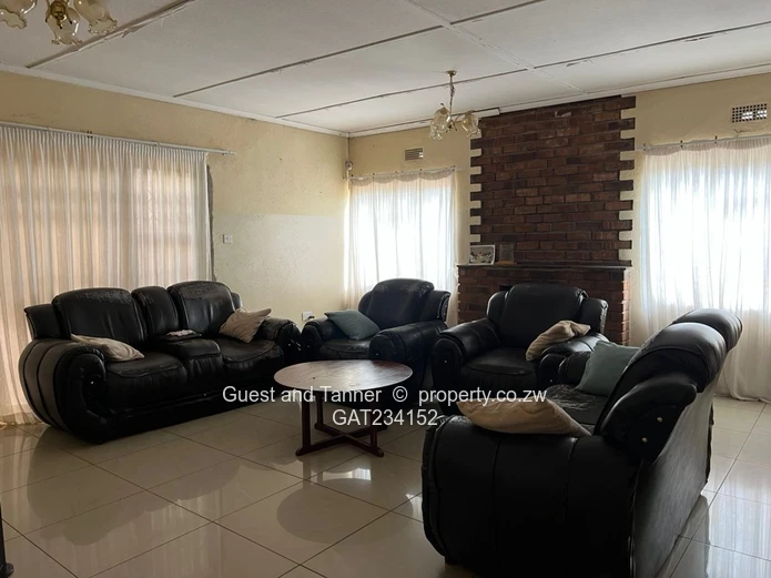 3-bedroomed house with a 2-bedroomed cottage for sale in Newton West near Bulawayo