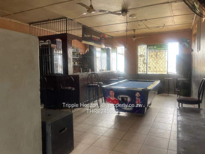 Secured Budiriro Shop  - Tiled Floor, Storage & WC