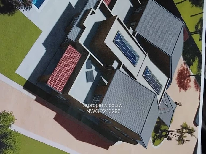 Incomplete Luxury Home for Sale – Spacious Property with Cottage & Borehole