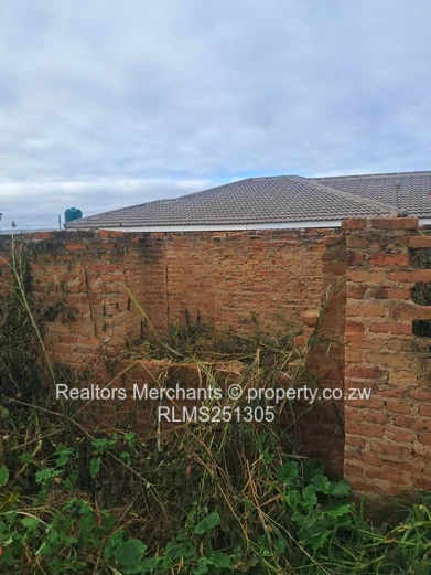 Chinhoyi Rusununguko Incomplete House For Sale