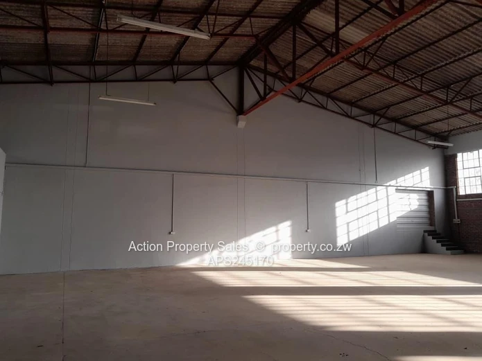 Warehouse/Factory In Msasa $3550 Plus VAT