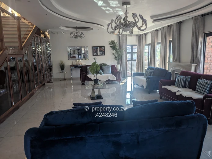 Borrowdale Carrick Creagh estate fully furnished house to rent  (Sole Mandate)
