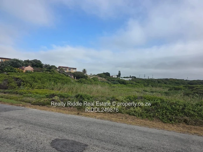 Eastern cape  stand. SEA FRONT LAND 
