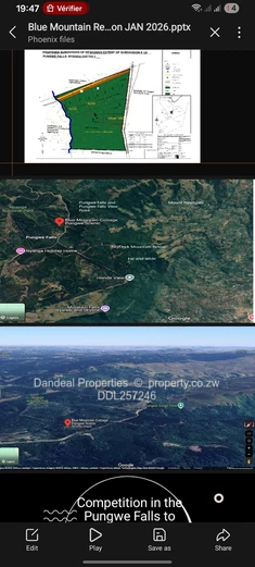 10,000 m² Stand in Nyanga — Pungwe Falls Views