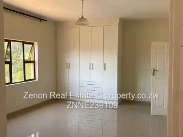 A  newly built double storey with modern finishes in Gletwin for rental 2500/month neg