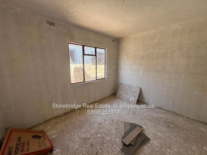3 Bedroomed Incomplete House in Cowdray Park for sale