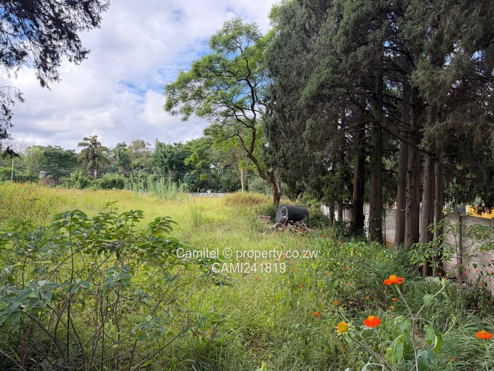 Located along Lomagandi with main road frontage,Deed Available and commercial use