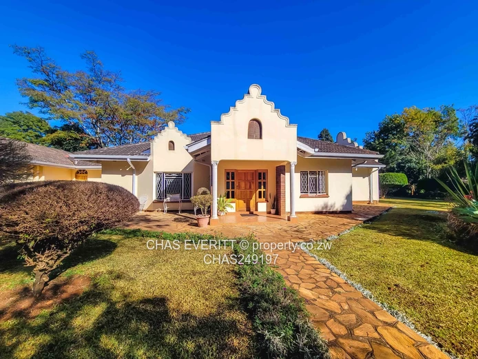 Four Bedroomed House In Borrowdale 