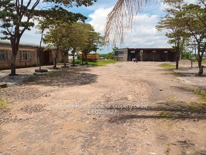 Multi-Purpose Warehouse & Yard at Chikwanha Shopping Centre with Road Frontage 