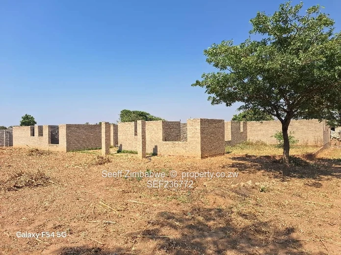 Ruwa Riverside Residential Stand for Sale – Incomplete House (Sole Mandate)