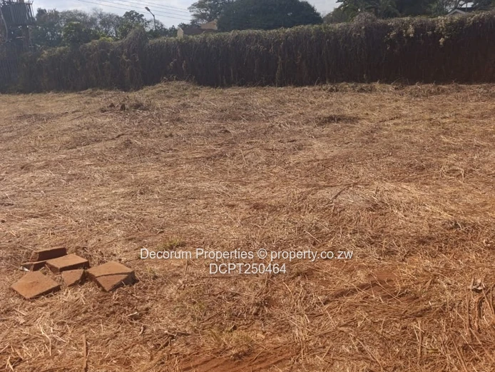 Prime 968m² Residential Stand for Sale in Quinnington, Borrowdale
