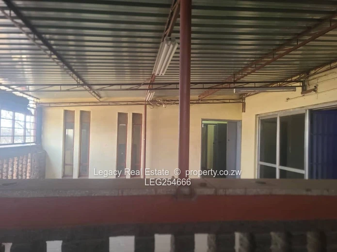 Gated Double-Storey Mufakose Shop — Cold Room & Parking