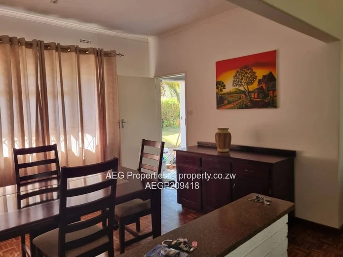 Partly Furnished 3-Bed Garden Flat with Pool in Borrowdale, Harare North