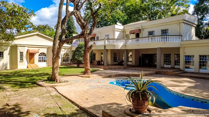Five-Bedroomed House For Sale In Ballantyne Park, Harare