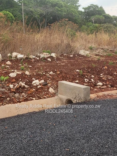 800m² Stand in Brookview - New Tarred Road & Drains
