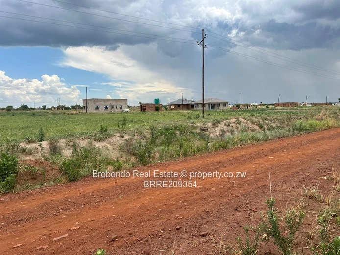 Norton Darwendale views vacant stand.  (Sole Mandate)