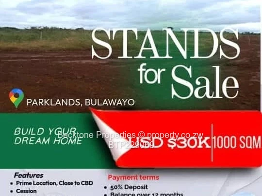 Parklands Stands for sale (Sole Mandate)