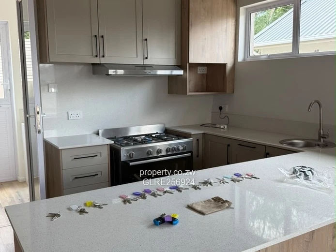 Modern 3-Bed Flat in Borrowdale with Verandah & Solar