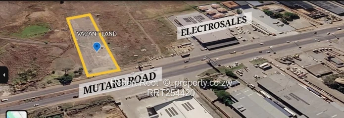 Commercial/Industrial Land For Rent - Msasa, Along Mutare Road