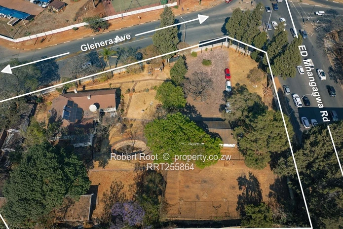 PRIME 5,384m CORNER PROPERTY - ED Mnangagwa Road & Glenara Avenue
