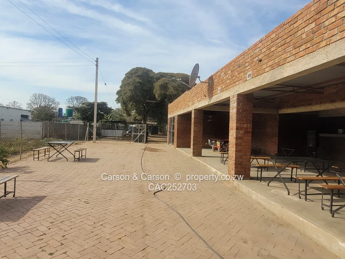 A single storey commercial building strategically lacated in the heart of Mabvuku