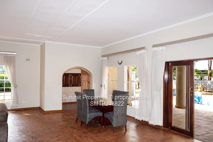 Five-Bedroomed House For Sale In Ballantyne Park, Harare