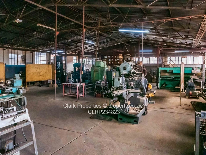 Multiple warehouses on a large piece of land 