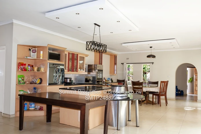 Five-Bedroomed House For Sale In Ballantyne Park, Harare