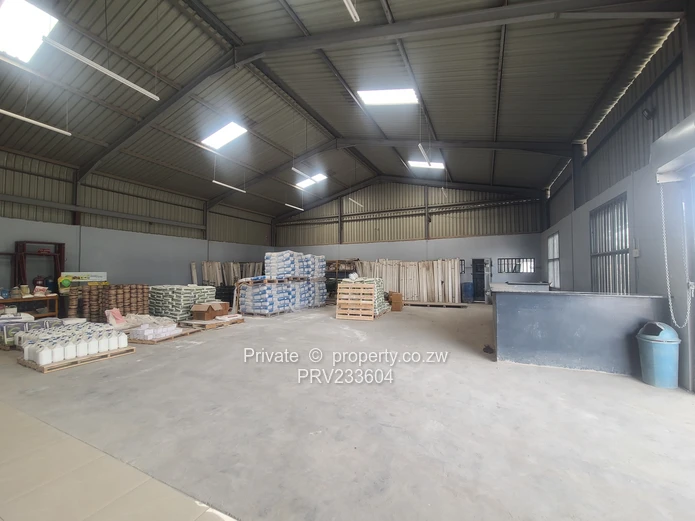 For Let: Premium Warehouse Space with Offices and Storage in Msasa. (Sole Mandate)
