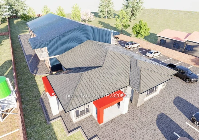 Office & Warehouse Space Coming Soon: 1350m² on 6800m² – Borehole, Airport Harare