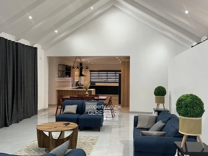 Modern 4-Bed, 5-Bath Flat with Borehole in Vainona